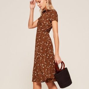 NWT Leigh Reformation Midi Dress